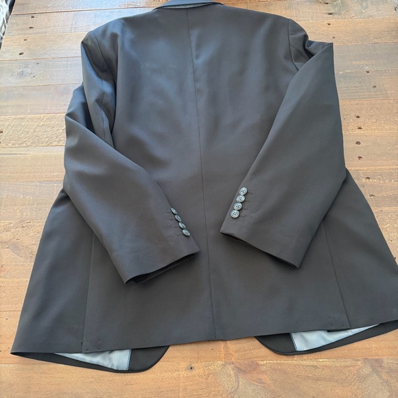 Haggar Men's Active Series Black Blazer 42S - Picture 2 of 4